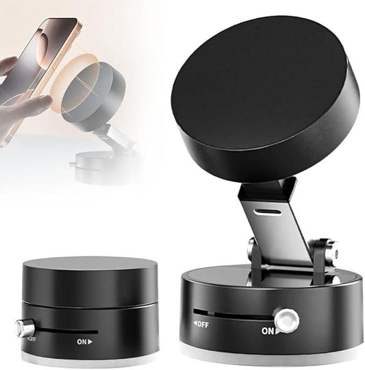 MagMount™ Vacuum Magnetic Phone Holder – Secure, Adjustable & Stylish